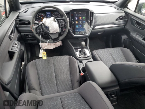 2025 Subaru Forester Premium with VIN JF2SLDDC4SH488368, listed as a Copart auction lot 59021945 with 3,770 mi miles and Salvage title. Bid and sale history available at DreamBid. Image 8.