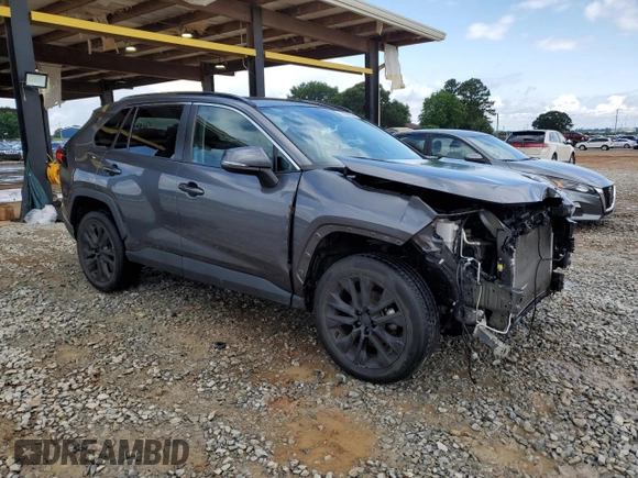 2021 Toyota RAV4 XLE Premium with VIN 2T3C1RFV9MC109917, listed as a Copart auction lot 58594335 with 64,995 mi miles and Salvage title. Bid and sale history available at DreamBid. Image 4.