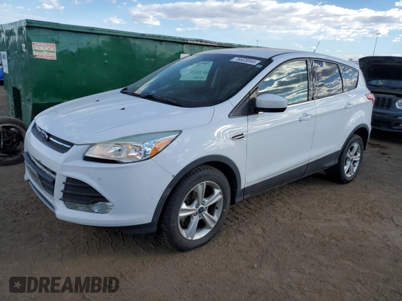 2015 Ford Escape SE with VIN 1FMCU9GX8FUC28642, listed as a Copart auction lot 76603044 with 124,054 mi miles and Clean Title. Bid and sale history available at carsss.com. Image 1.