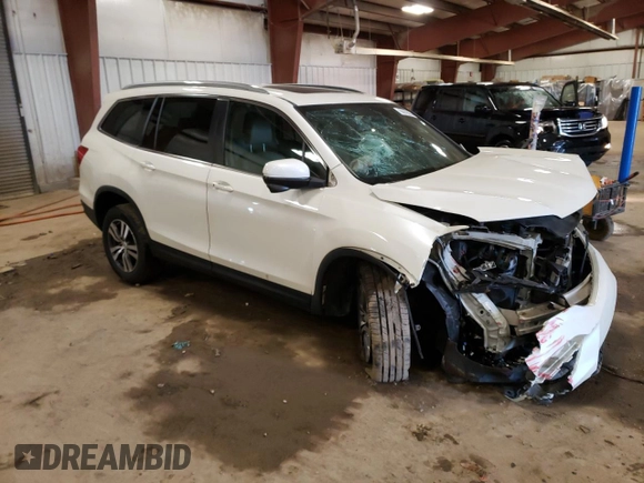 2016 Honda Pilot EX-L z VIN 5FNYF6H54GB026441, wystawiony jako Copart lot #55919035 z przebiegiem Nie podano mil oraz Czysty tytuł • Clean title. Historia ofert i sprzedaży dostępna na DreamBid. Obrazek 4.