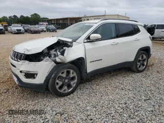 2019 Jeep Compass Limited z VIN 3C4NJCCB4KT662445, wystawiony jako Copart lot #57298155 z przebiegiem 128 347 mil mil oraz Szkoda całkowita • Salvage title. Historia ofert i sprzedaży dostępna na DreamBid. Obrazek 1.