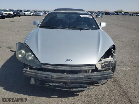 2008 Hyundai Tiburon GT with VIN KMHHN66F88U293438, listed as a Copart auction lot 76065164 with 157,547 mi miles and Salvage Title. Bid and sale history available at carsss.com. Image 5.