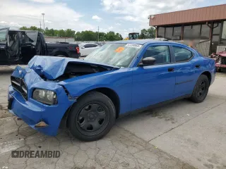 2010 Dodge Charger Police with VIN 2B3CA4CT0AH256323, listed as a Copart auction lot 63498564 with 196,902 mi miles and Salvage Title. Bid and sale history available at carsss.com. Image 1.