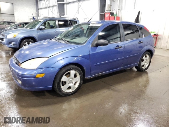 2004 Ford Focus ZX5 with VIN 3FAFP37354R102932, listed as a Copart auction lot 78814004 with 203,087 mi miles and Salvage title. Bid and sale history available at DreamBid. Image 1.