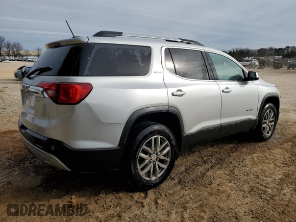 2017 GMC Acadia SLE with VIN 1GKKNLLAXHZ283485, listed as a Copart auction lot 45346725 with 101,447 mi miles and Salvage Title. Bid and sale history available at carsss.com. Image 3.