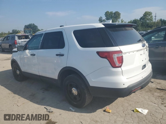 2016 Ford Utility Police Interceptor with VIN 1FM5K8AR0GGD05975, listed as a Copart auction lot 69044884 with 139,511 mi miles and Salvage Title. Bid and sale history available at carsss.com. Image 2.