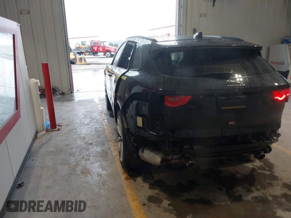 2017 Jaguar F-Pace 35t R-Sport with VIN SADCL2BV3HA068568, listed as a IAAI auction lot 41437570 with 39,025 mi miles and . Bid and sale history available at DreamBid. Image 3.