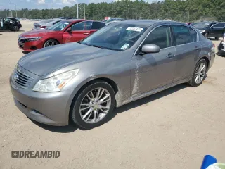 2007 Infiniti G35 Journey with VIN JNKBV61E57M700346, listed as a Copart auction lot 72157424 with 168,119 mi miles and Salvage Title. Bid and sale history available at DreamBid. Image 1.