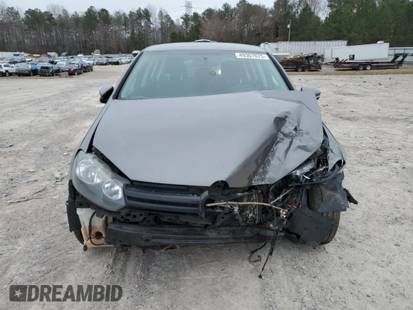 2012 Volkswagen Golf with VIN WVWDB7AJ6CW350682, listed as a Copart auction lot 49307675 with 112,449 mi miles and Salvage Title. Bid and sale history available at DreamBid. Image 5.