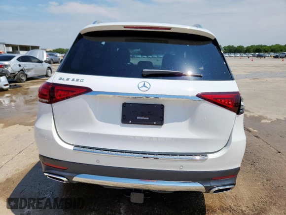 2020 Mercedes-Benz GLE 350 with VIN 4JGFB4JB0LA290875, listed as a Copart auction lot 60895875 with 54,129 mi miles and Salvage title. Bid and sale history available at DreamBid. Image 6.