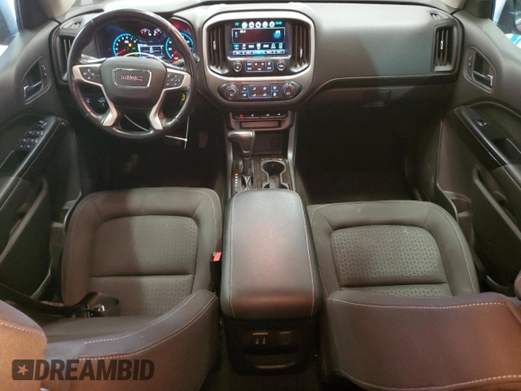 2018 GMC Canyon 4WD SLE z VIN 1GTG6CENXJ1132259, wystawiony jako Copart lot #49834865 z przebiegiem 88 262 mil mil oraz Szkoda całkowita • Salvage title. Historia ofert i sprzedaży dostępna na DreamBid. Obrazek 8.