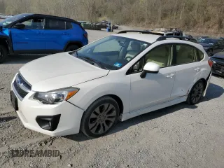 2014 Subaru Impreza Wagon 2.0i Sport Premium with VIN JF1GPAL66E8218507, listed as a Copart auction lot 53496635 with 99,453 mi miles and Salvage Title. Bid and sale history available at carsss.com. Image 1.