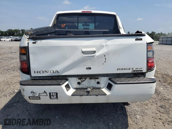 2006 Honda Ridgeline RTL with VIN 2HJYK16586H515981, listed as a Copart auction lot 63221305 with 137,763 mi miles and Clean title. Bid and sale history available at DreamBid. Image 6.