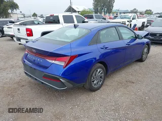 2024 Hyundai Elantra SEL with VIN KMHLM4DG0RU740634, listed as a IAAI auction lot 42478961 with 16,123 mi miles and . Bid and sale history available at DreamBid. Image 4.