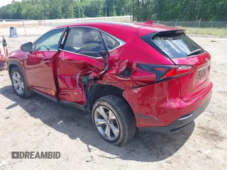 2017 Lexus NX 300h with VIN JTJBJRBZ5H2056423, listed as a IAAI auction lot 42322983 with 57,671 mi miles and . Bid and sale history available at DreamBid. Image 3.