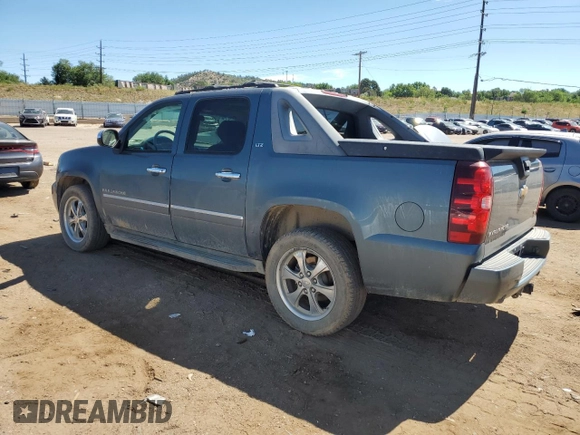 2011 Chevrolet Avalanche LTZ with VIN 3GNTKGE39BG345391, listed as a Copart auction lot 59527644 with 167,795 mi miles and Salvage Title. Bid and sale history available at carsss.com. Image 2.