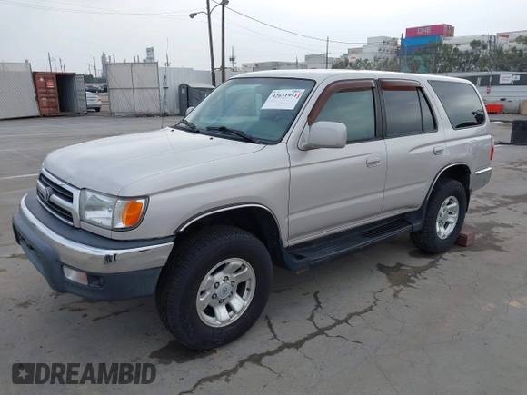 1999 Toyota 4Runner SR5 with VIN JT3HN86R6X0240998, listed as a IAAI auction lot 42651951 with 234,399 mi miles and . Bid and sale history available at DreamBid. Image 2.