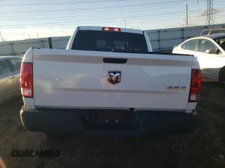 2023 Ram 1500 Tradesman with VIN 3C6RR7KG7PG555086, listed as a Copart auction lot 79924014 with 35,476 mi miles and Salvage title. Bid and sale history available at DreamBid. Image 6.