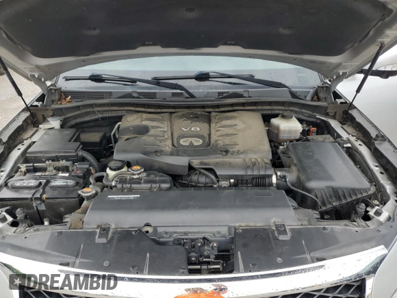 2016 Infiniti QX80 with VIN JN8AZ2NF5G9613664, listed as a Copart auction lot 56059585 with 152,309 mi miles and Salvage title. Bid and sale history available at DreamBid. Image 12.