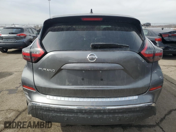 2022 Nissan Murano S with VIN 5N1AZ2AJ0NC122761, listed as a Copart auction lot 46305155 with 44,107 mi miles and Salvage Title. Bid and sale history available at DreamBid. Image 6.