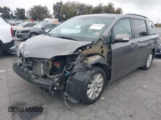 2015 Toyota Sienna Limited with VIN 5TDDK3DC4FS097372, listed as a IAAI auction lot 42204810 with 106,759 mi miles and . Bid and sale history available at DreamBid. Image 18.