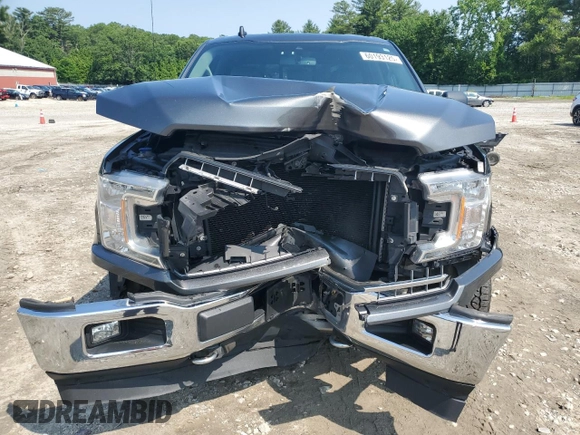 2019 Ford F-150 XL with VIN 1FTEW1EP7KFA47638, listed as a Copart auction lot 60193125 with 127,022 mi miles and Salvage title. Bid and sale history available at DreamBid. Image 5.
