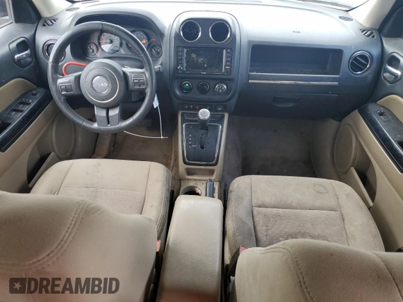 2014 Jeep Patriot Latitude with VIN 1C4NJRFB8ED845677, listed as a Copart auction lot 66019864 with 188,587 mi miles and Salvage Title. Bid and sale history available at carsss.com. Image 8.