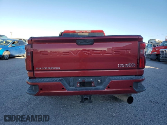 2020 Chevrolet Silverado 3500HD High Country z VIN 1GC4YVEY8LF298403, wystawiony jako Copart lot #55277085 z przebiegiem 103 960 mil mil oraz Szkoda całkowita • Salvage title. Historia ofert i sprzedaży dostępna na DreamBid. Obrazek 6.