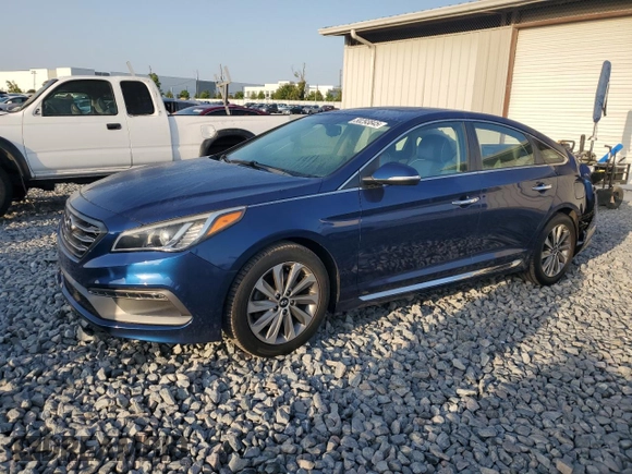 2017 Hyundai Sonata Sport with VIN 5NPE34AF5HH551868, listed as a Copart auction lot 50293845 with 48,274 mi miles and Salvage Title. Bid and sale history available at DreamBid. Image 1.