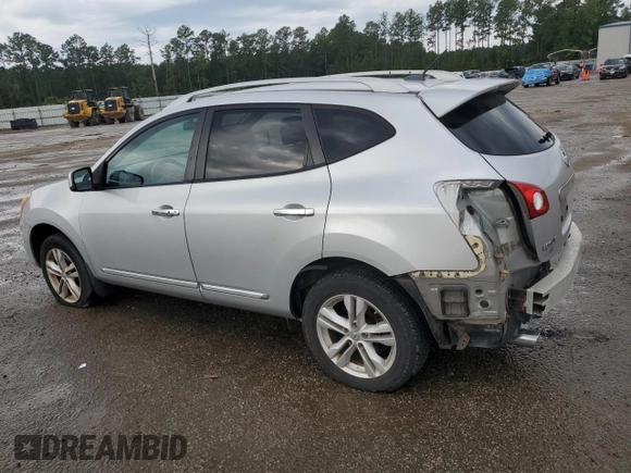 2012 Nissan Rogue S with VIN JN8AS5MV3CW702093, listed as a Copart auction lot 72132794 with 106,526 mi miles and Salvage Title. Bid and sale history available at DreamBid. Image 2.