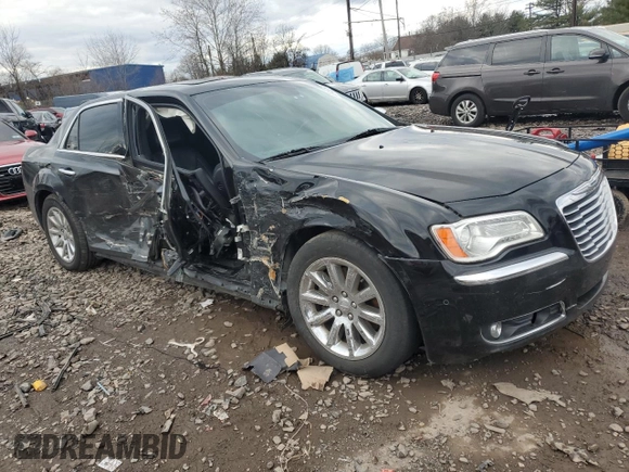 2014 Chrysler 300 with VIN 2C3CCAET0EH340205, listed as a Copart auction lot 86456194 with 100,310 mi miles and Salvage Title. Bid and sale history available at carsss.com. Image 4.