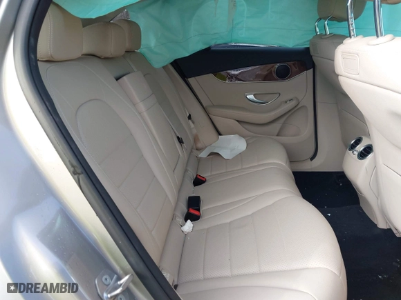 2019 Mercedes-Benz GLC with VIN WDC0G4JB2KV175112, listed as a IAAI auction lot 41909488 with 44,658 mi miles. Bid and sale history available at carsss.com. Image 8.