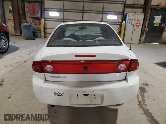 2004 Chevrolet Cavalier LS with VIN 1G1JF52F647304361, listed as a Copart auction lot 74086404 with 0 mi miles and Salvage Title. Bid and sale history available at carsss.com. Image 6.