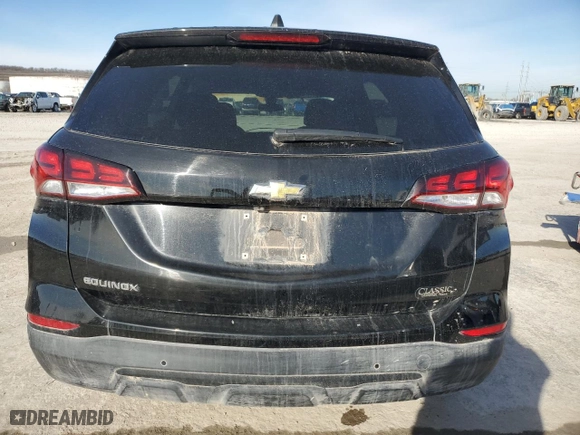 2024 Chevrolet Equinox LS with VIN 3GNAXHEG8RL320243, listed as a Copart auction lot 48203405 with 18,535 mi miles and Salvage Title. Bid and sale history available at carsss.com. Image 6.