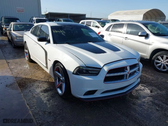 2012 Dodge Charger SE with VIN 2C3CDXBG4CH110736, listed as a IAAI auction lot 41886198 with 193,882 mi miles. Bid and sale history available at carsss.com. Image 1.