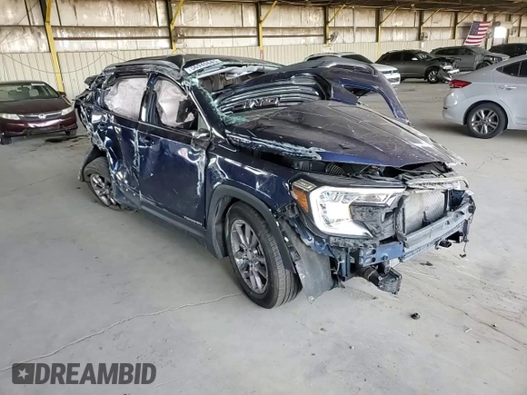 2023 GMC Terrain SLT with VIN 3GKALPEG6PL132398, listed as a Copart auction lot 56940685 with Not provided miles and Salvage title. Bid and sale history available at DreamBid. Image 14.