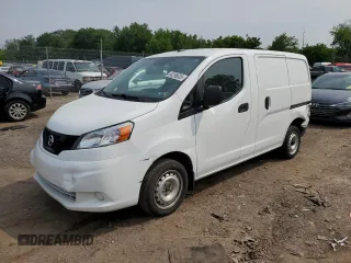 2021 Nissan NV200 SV with VIN 3N6CM0KN7MK694952, listed as a Copart auction lot 60296835 with 56,823 mi miles and Salvage title. Bid and sale history available at DreamBid. Image 1.