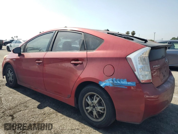 2011 Toyota Prius I z VIN JTDKN3DU2B0276062, wystawiony jako Copart lot #59941475 z przebiegiem 267 626 mil mil oraz Czysty tytuł • Clean title. Historia ofert i sprzedaży dostępna na DreamBid. Obrazek 2.