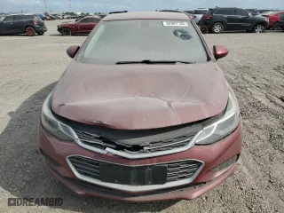 2017 Chevrolet Cruze LT with VIN 1G1BE5SM5H7214887, listed as a Copart auction lot 52987105 with 91,918 mi miles and Salvage Title. Bid and sale history available at carsss.com. Image 5.