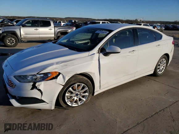 2017 Ford Fusion S with VIN 3FA6P0G70HR200354, listed as a Copart auction lot 87444024 with 62,020 mi miles and Clean Title. Bid and sale history available at DreamBid. Image 1.