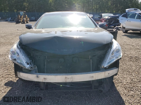 2017 Hyundai Azera with VIN KMHFG4JG2HA588977, listed as a Copart auction lot 61007035 with 76,379 mi miles and Salvage title. Bid and sale history available at DreamBid. Image 5.