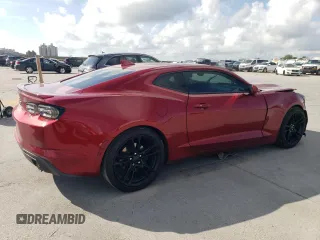 2021 Chevrolet Camaro 1LT with VIN 1G1FB1RSXM0113323, listed as a Copart auction lot 54583715 with 39,544 mi miles and Salvage title. Bid and sale history available at DreamBid. Image 3.