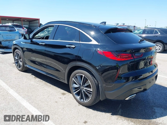 2023 Infiniti QX55 Essential z VIN 3PCAJ5KR0PF117311, wystawiony jako IAAI lot #42050398 z przebiegiem 16 028 mil mil oraz . Historia ofert i sprzedaży dostępna na DreamBid. Obrazek 3.
