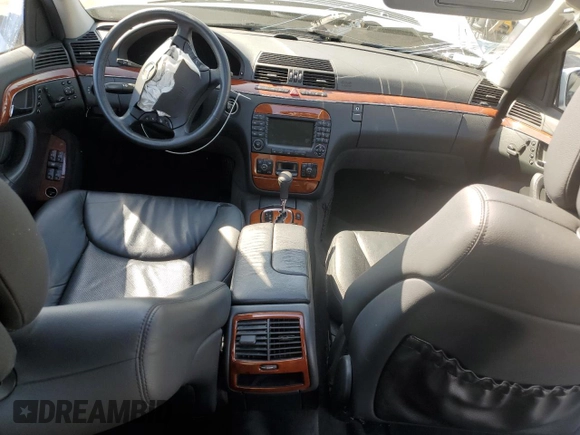 2006 Mercedes-Benz S 320/430/500 with VIN WDBNG70J96A473643, listed as a Copart auction lot 49744415 with 77,187 mi miles and Salvage Title. Bid and sale history available at DreamBid. Image 8.