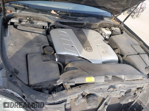 2005 Lexus LS 430 with VIN JTHBN36F155019723, listed as a IAAI auction lot 41897964 with 115,995 mi miles and . Bid and sale history available at DreamBid. Image 10.