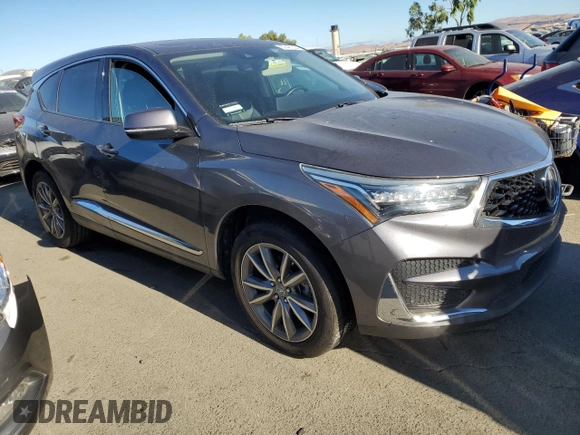 2019 Acura RDX w/Technology Pkg with VIN 5J8TC1H50KL009035, listed as a Copart auction lot 67491304 with Not Provided miles and Salvage Title. Bid and sale history available at carsss.com. Image 4.