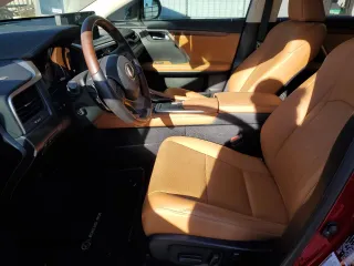 2021 Lexus RX with VIN JTJHZKFA0M2028764, listed as a Copart auction lot 75574134 with 34,988 mi miles and Salvage Title. Bid and sale history available at carsss.com. Image 7.