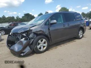 2012 Toyota Sienna LE AAS с VIN 5TDKK3DC0CS223181, выставлен на аукционе Copart как лот 62888045 с пробегом 288 374 миль миль и Списание • Salvage title. История ставок и продаж доступна на DreamBid. Изображение 1.
