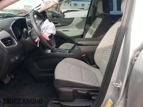 2021 Chevrolet Equinox LS with VIN 3GNAXFEV4MS139058, listed as a Copart auction lot 78614624 with 56,555 mi miles and Salvage title. Bid and sale history available at DreamBid. Image 7.