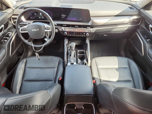2025 Kia Telluride S with VIN 5XYP64GC7SG569834, listed as a Copart auction lot 60002555 with 13,096 mi miles and Non repairable. Bid and sale history available at DreamBid. Image 8.